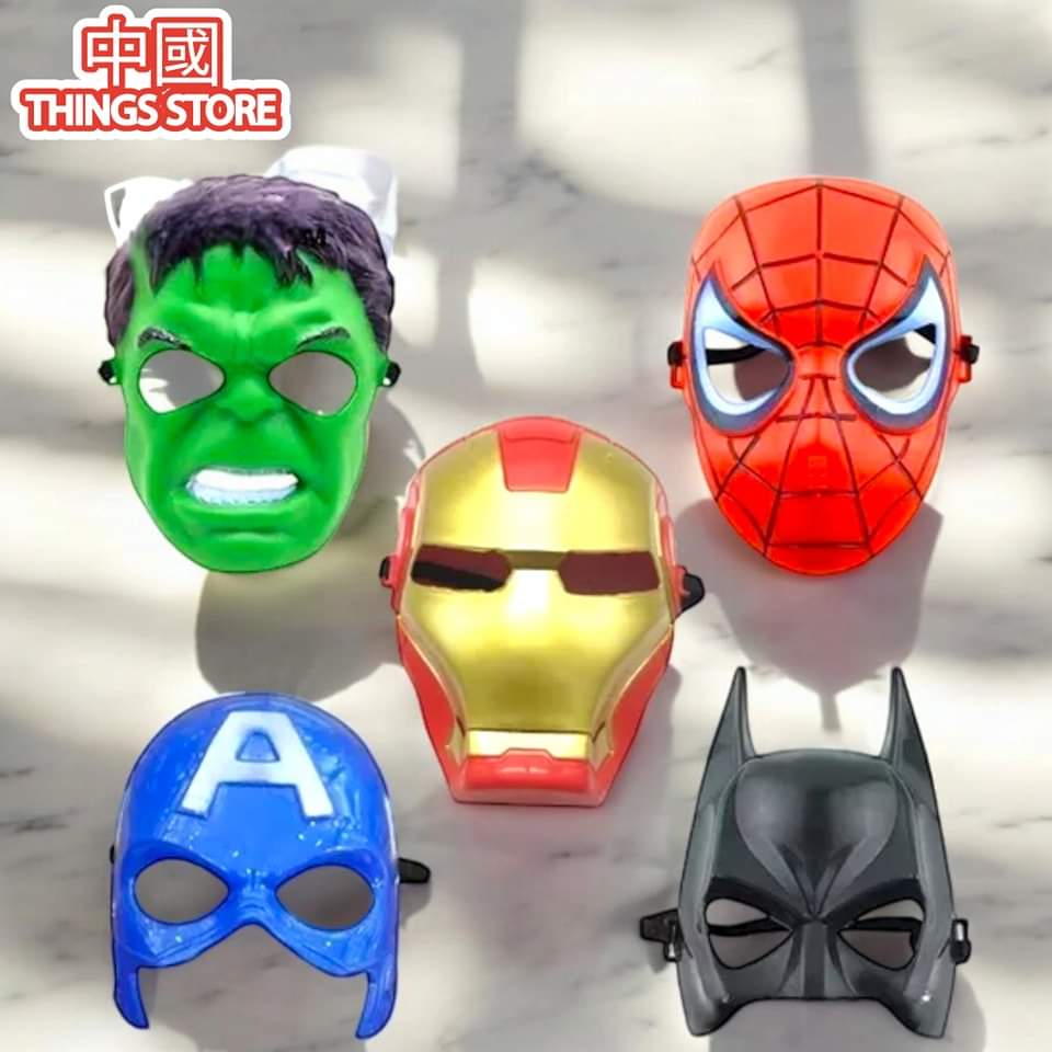 Mascaras de superhéroes para Halloween