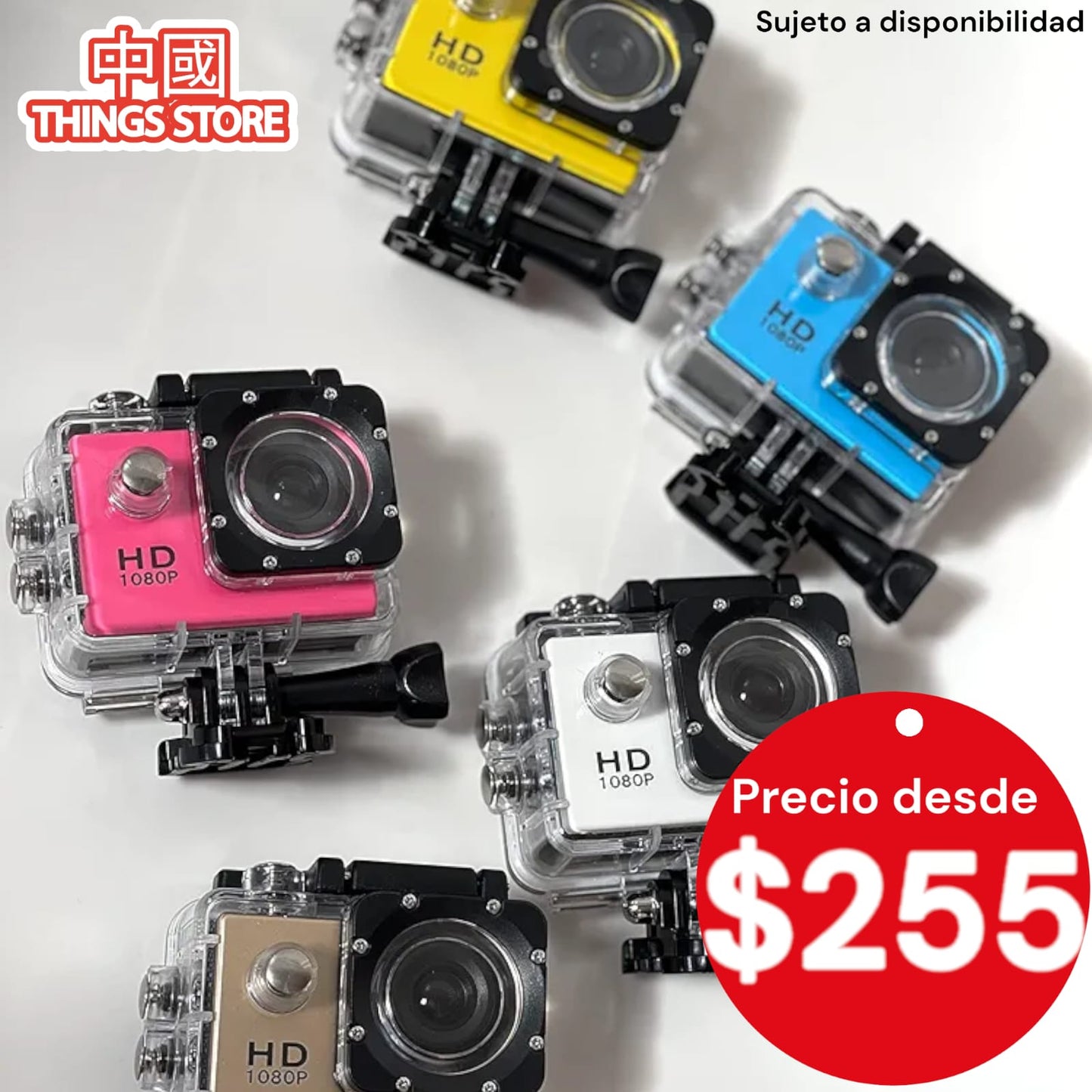 Cámara  tipo GO PRO