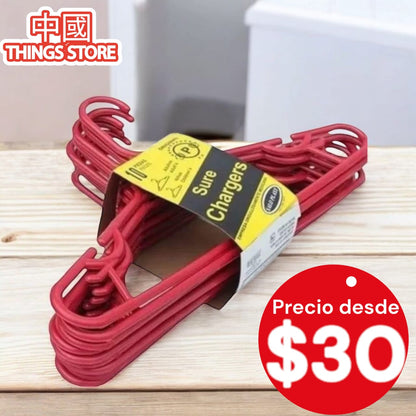Paquete de ganchos de plástico