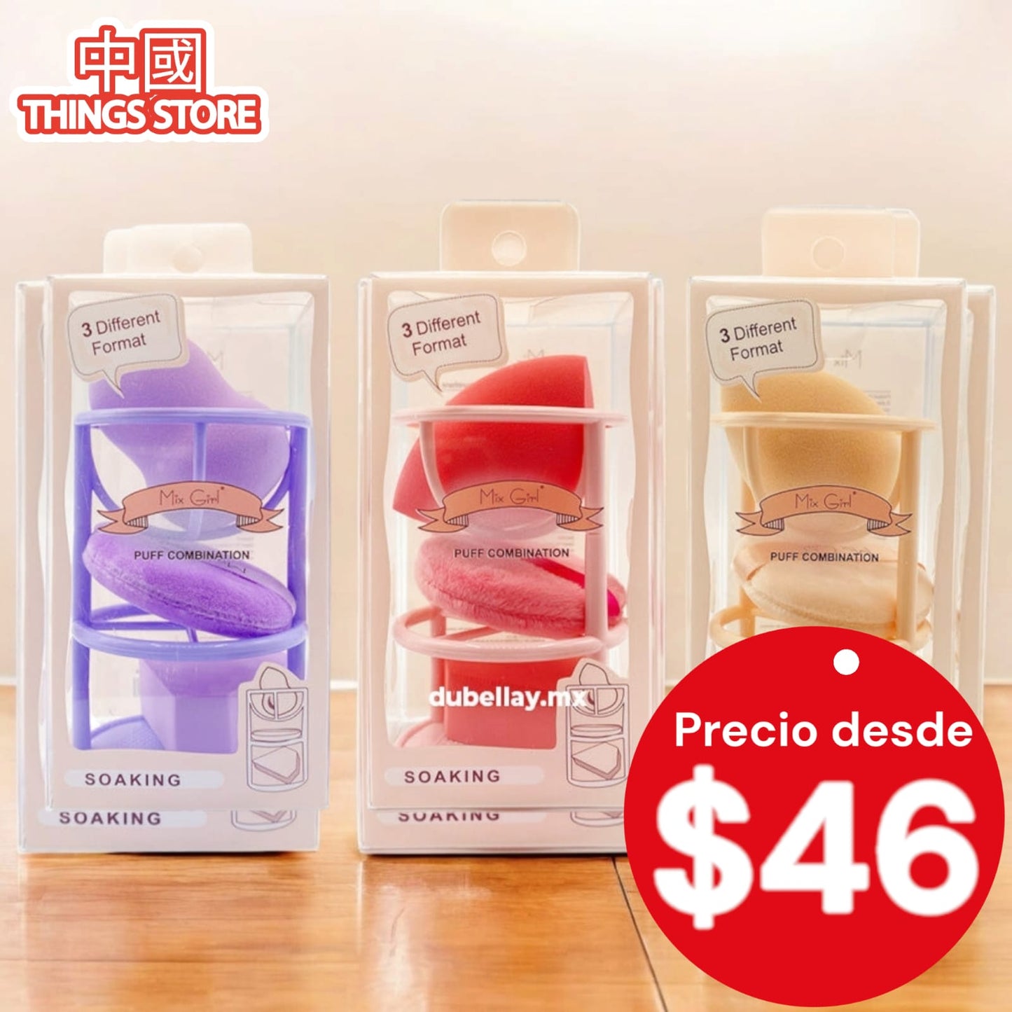 Esponjas con plataforma