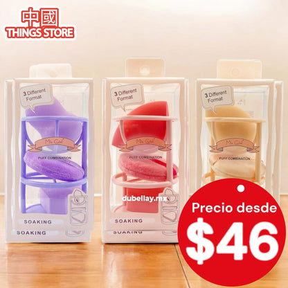 Esponjas con plataforma