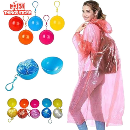 Impermeable portátil de bolita