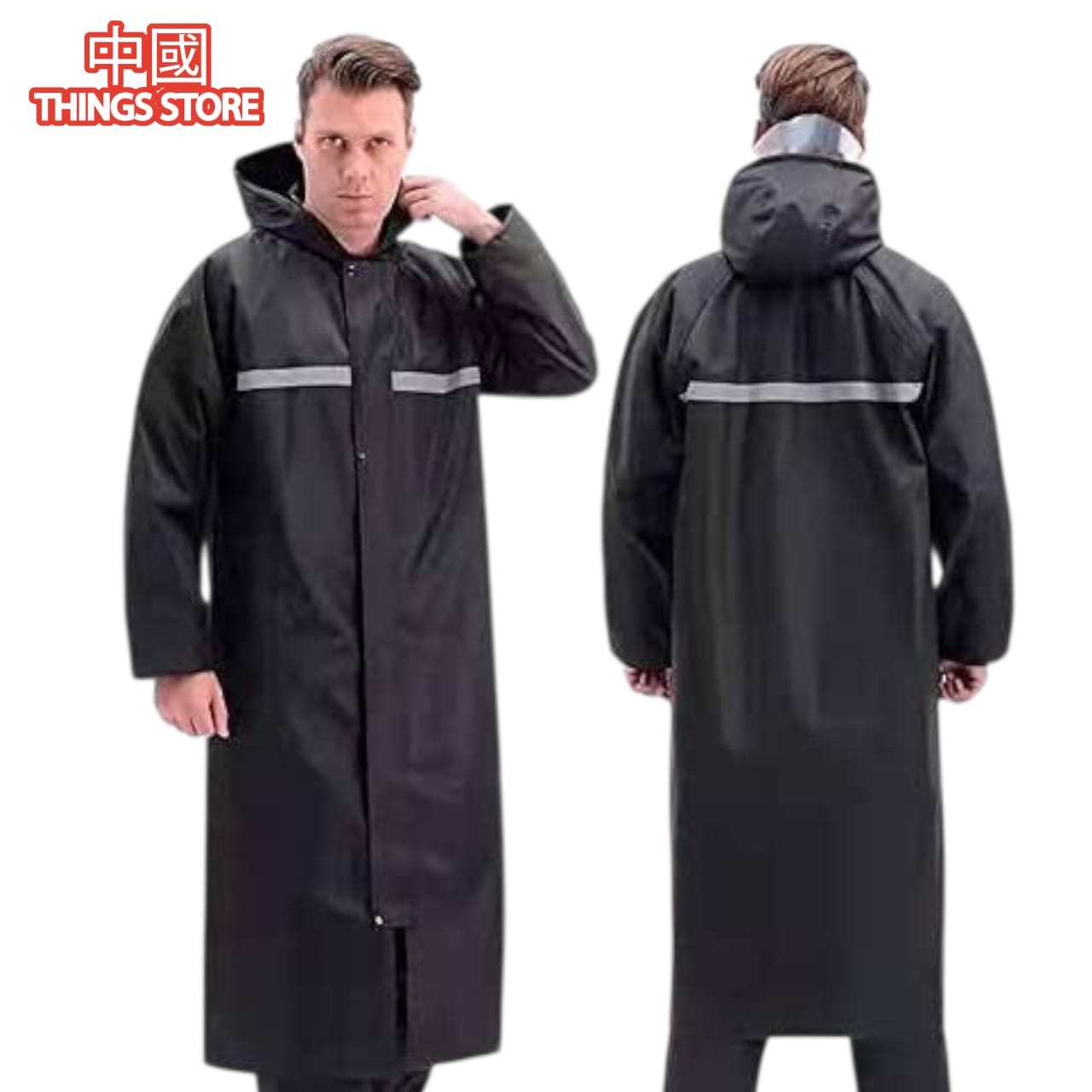 Impermeable con capa