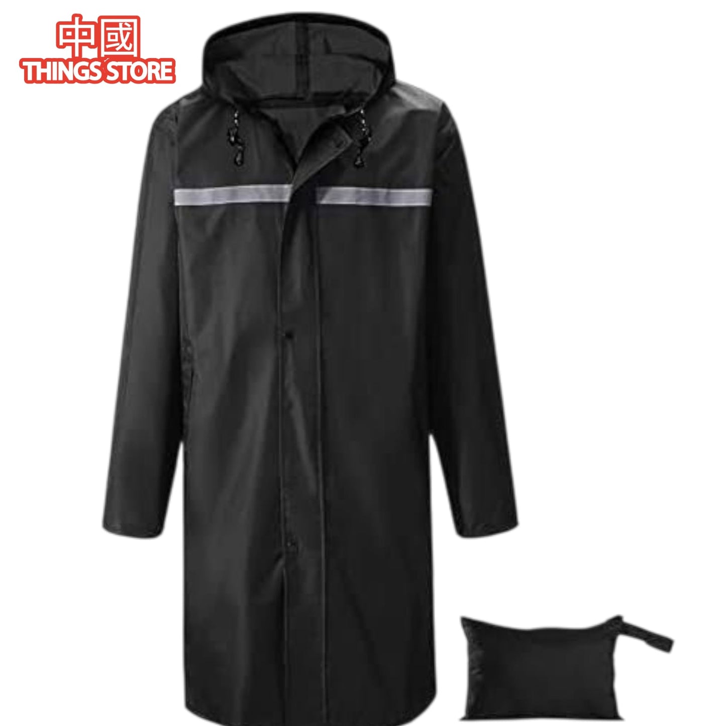 Impermeable con capa