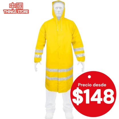 Impermeable con capa