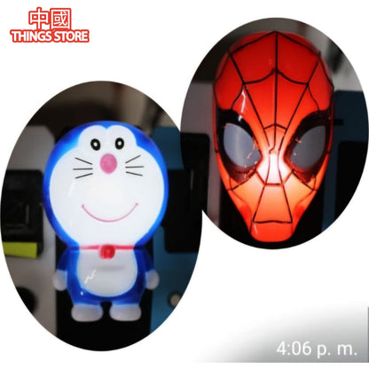 Lampara de noche de personajes