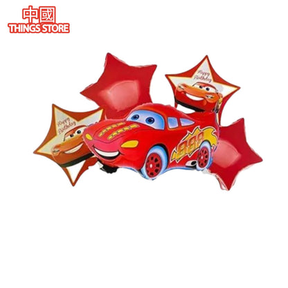 Paquete de 5 globos de personajes