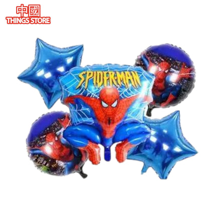 Paquete de 5 globos de personajes