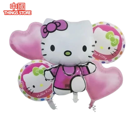 Paquete de 5 globos de personajes