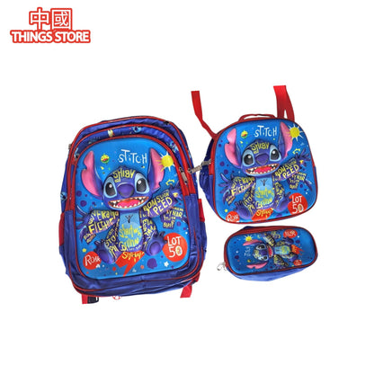 Mochila de 3 pz STICH