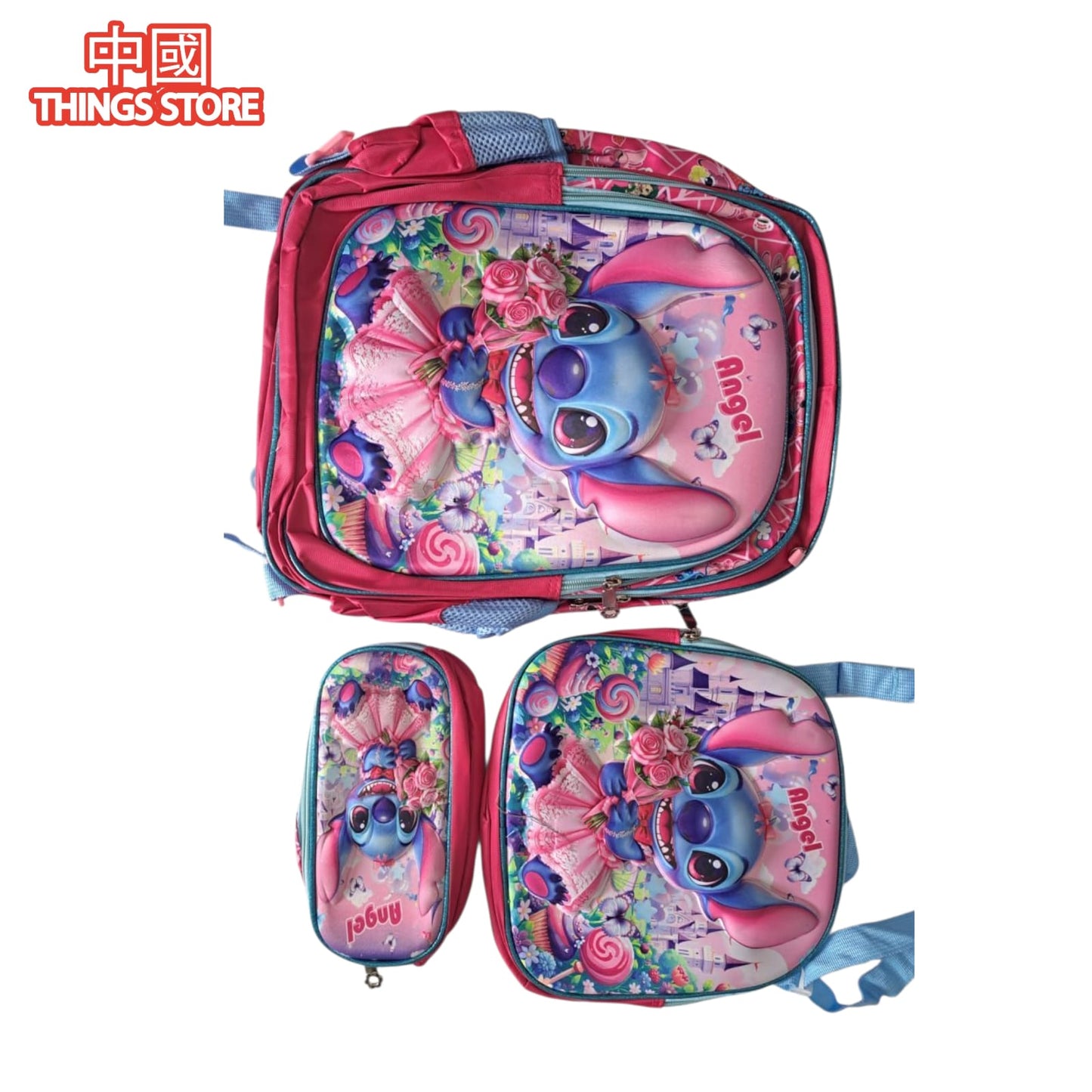 Mochila de 3 pz STICH