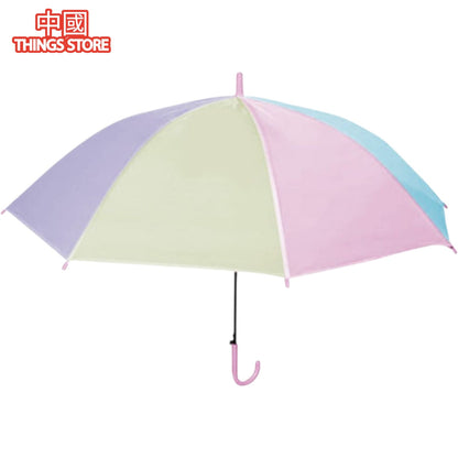 Sombrilla de colores pastel