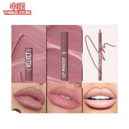 Labial set de 3 pz