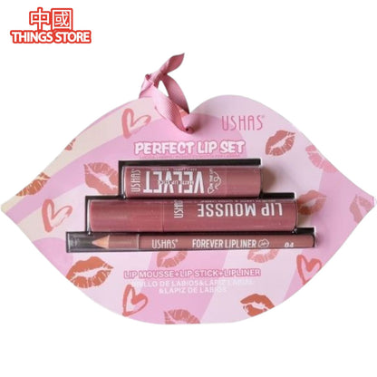 Labial set de 3 pz