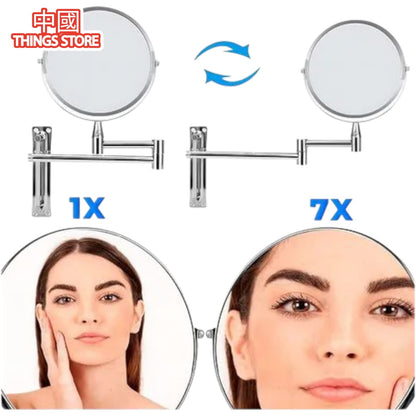 Espejo plegable 360° con aumento