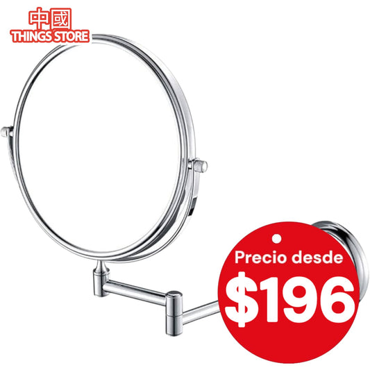 Espejo plegable 360° con aumento