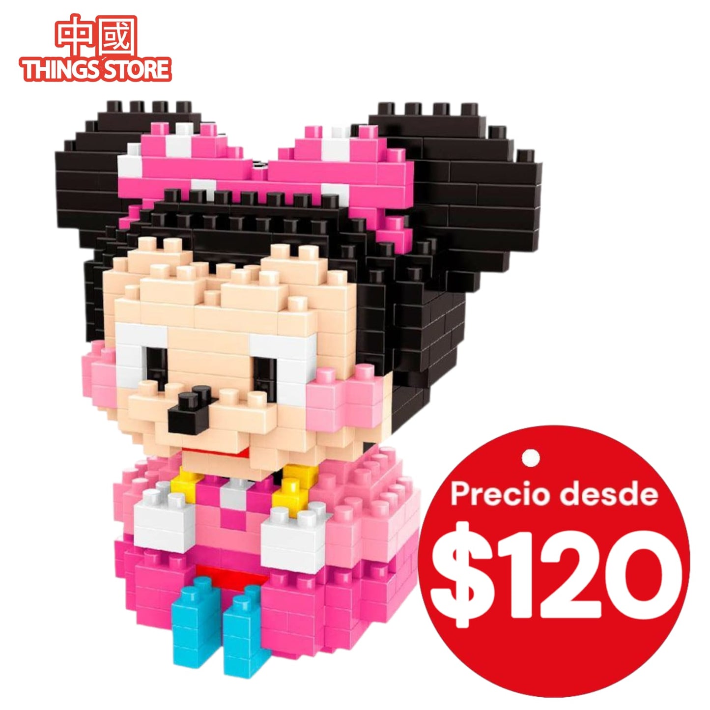 Juego de bloques minie