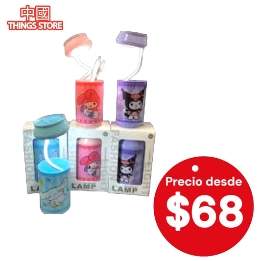 Lampara lapicero de lata