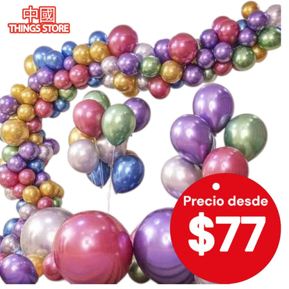 Globo metálico de 10"
