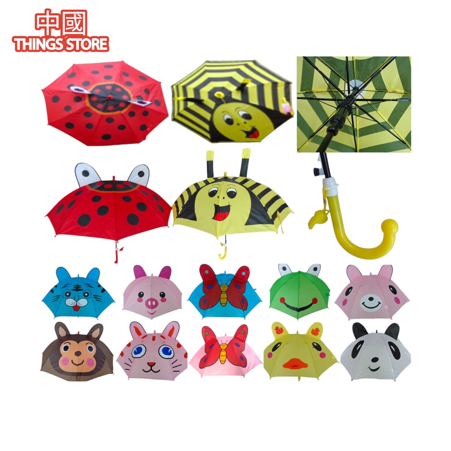 Sombrilla infantil de personajes