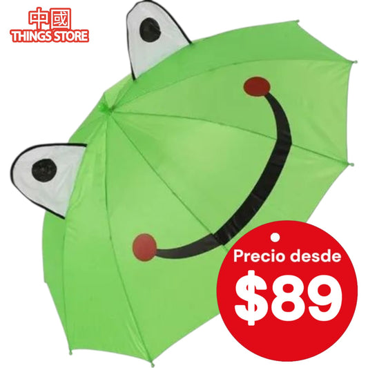 Sombrilla infantil de personajes