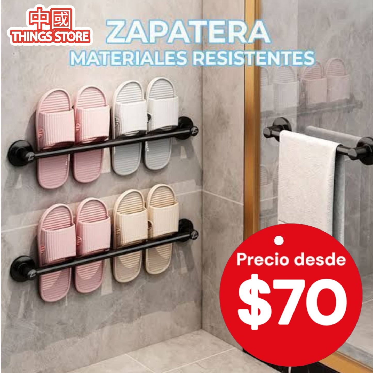 Perchero / Toallero / Zapatera
