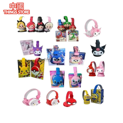 Audífono de diadema de personajes