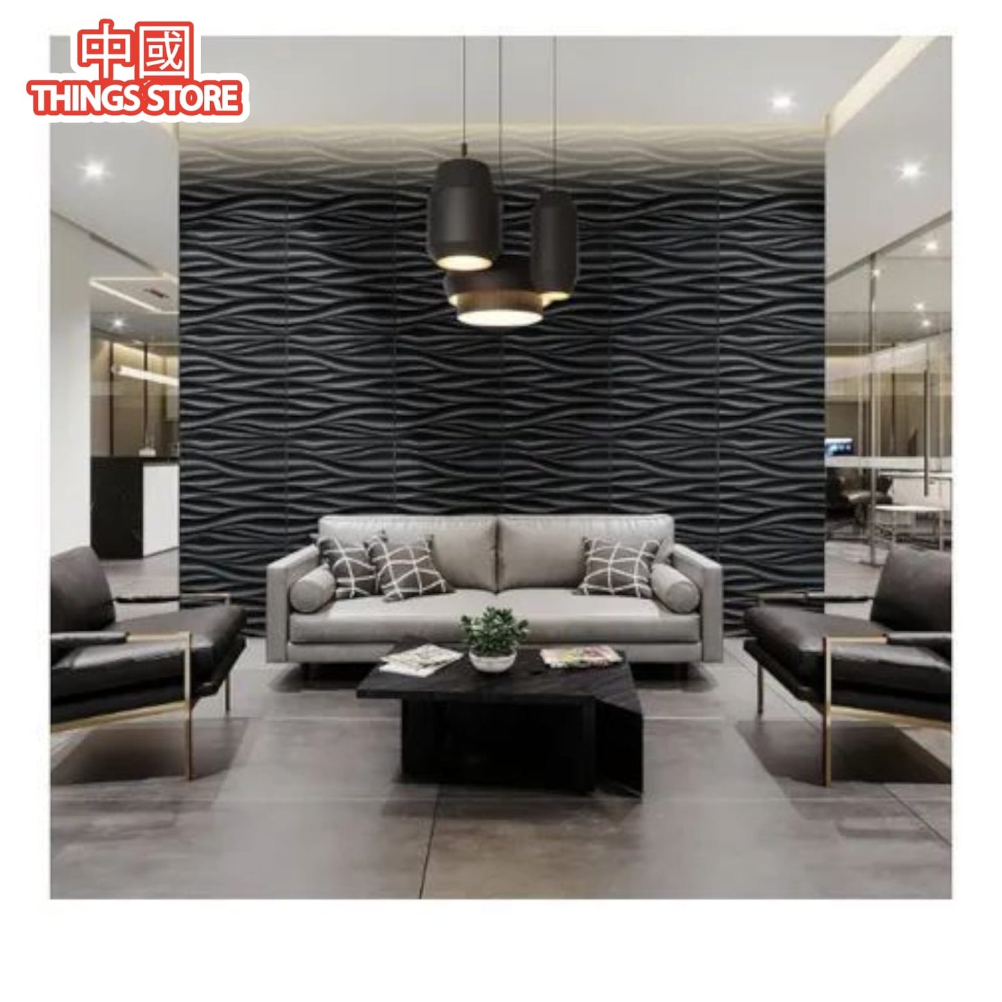 PANEL 3D DE PVC