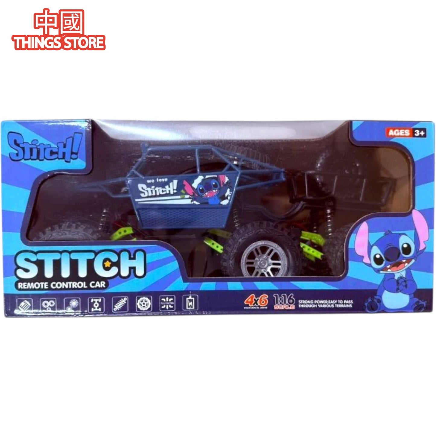 CARRITO DE CONTROL REMOTO 4X4