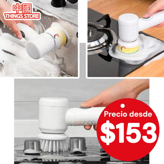 Cepillo eléctrico para limpieza