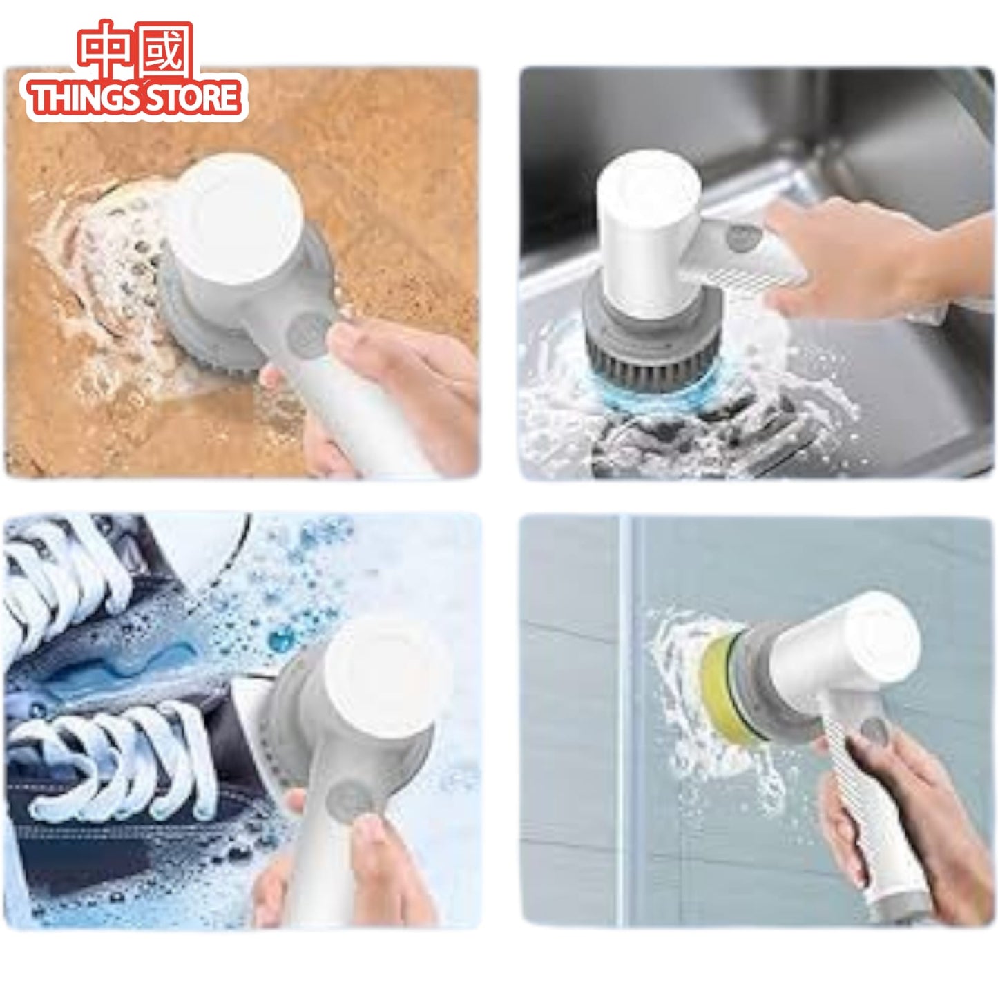 Cepillo eléctrico para limpieza