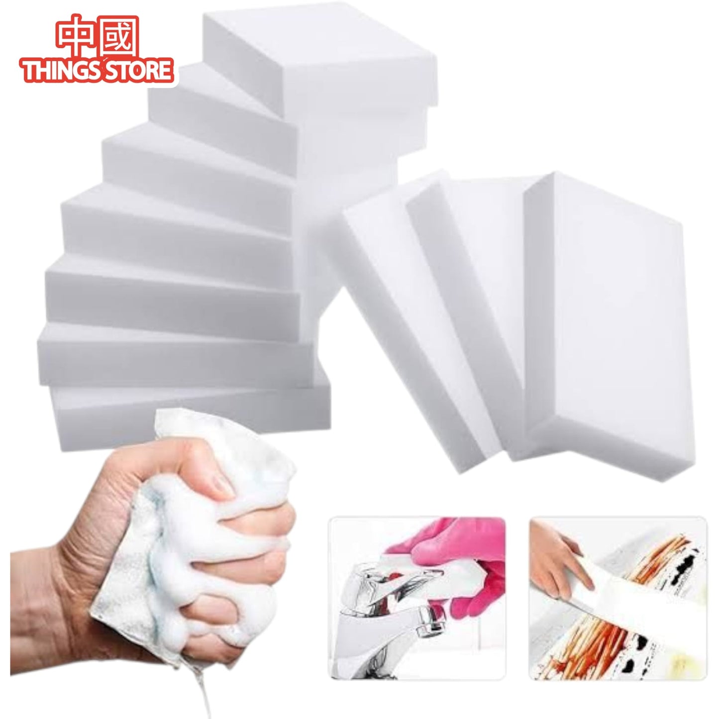 Paquete de 10 esponjas magicas