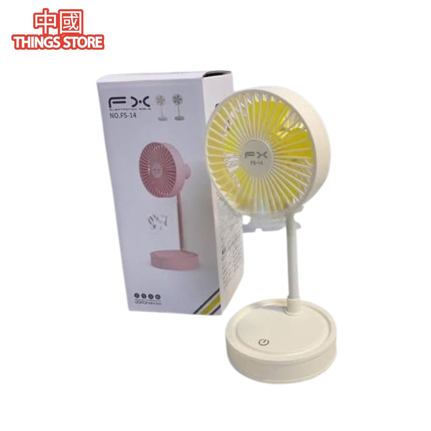 Ventilador flexible de escritorio