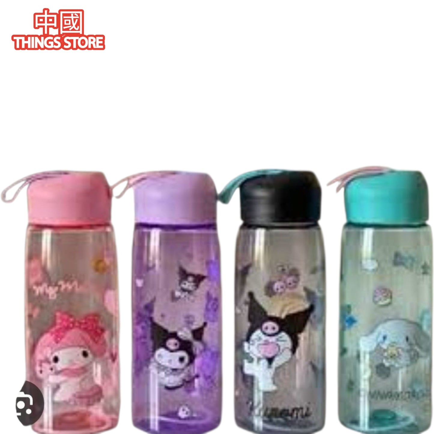 Cilindro transparente kawai