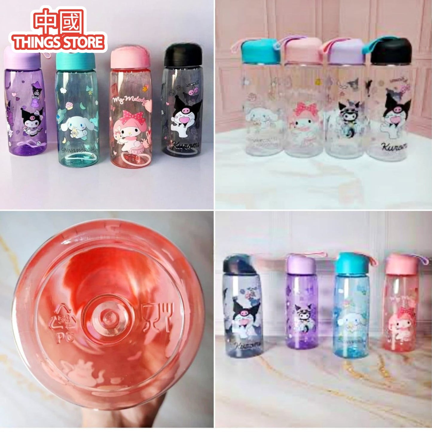 Cilindro transparente kawai