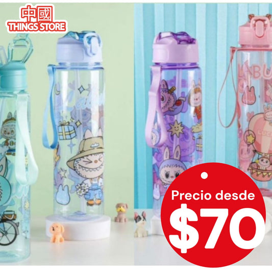 Cilindro de agua labubu