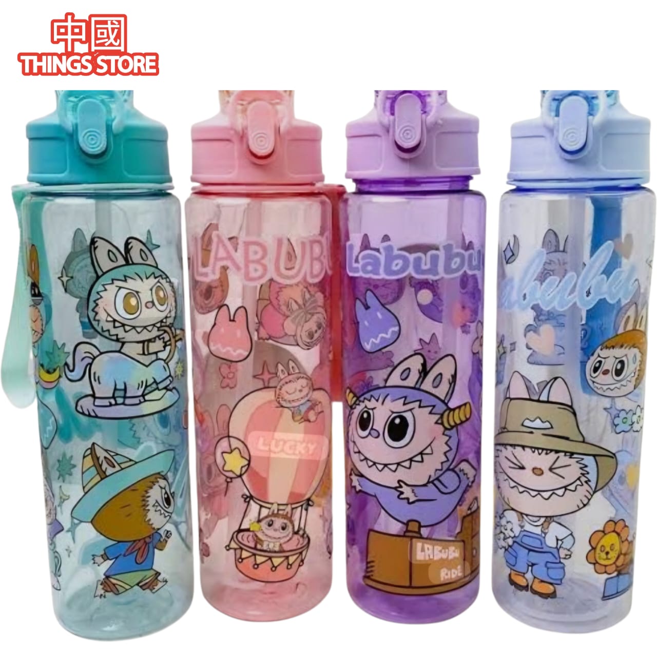 Cilindro de agua labubu