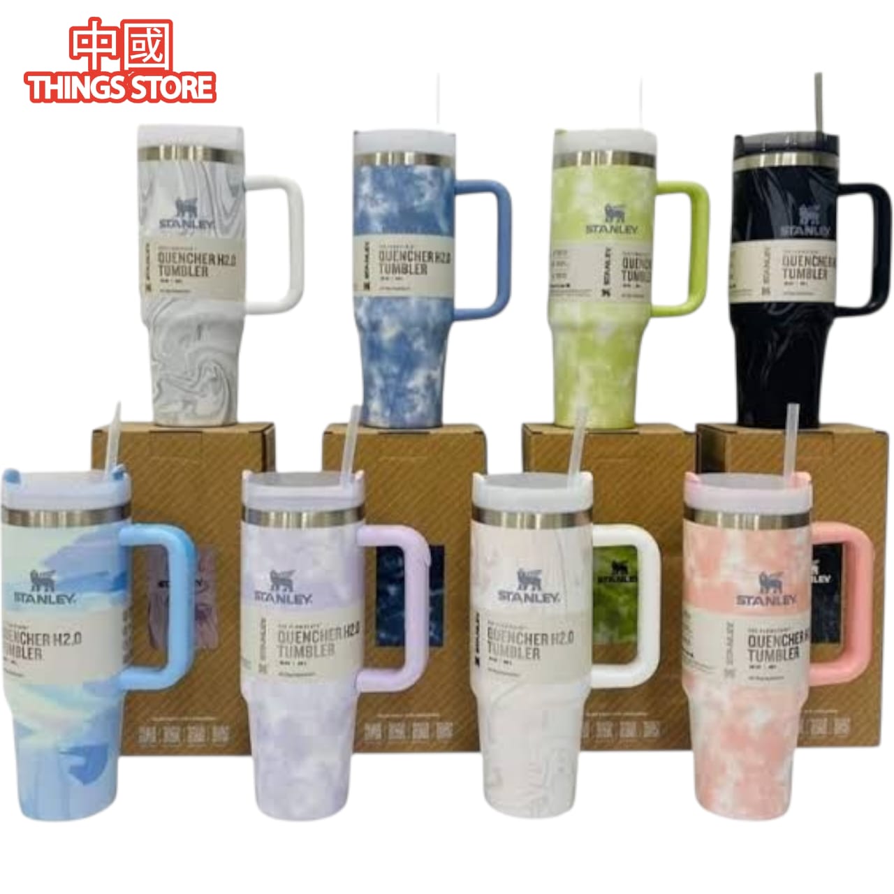 Termo stanley marmoleado