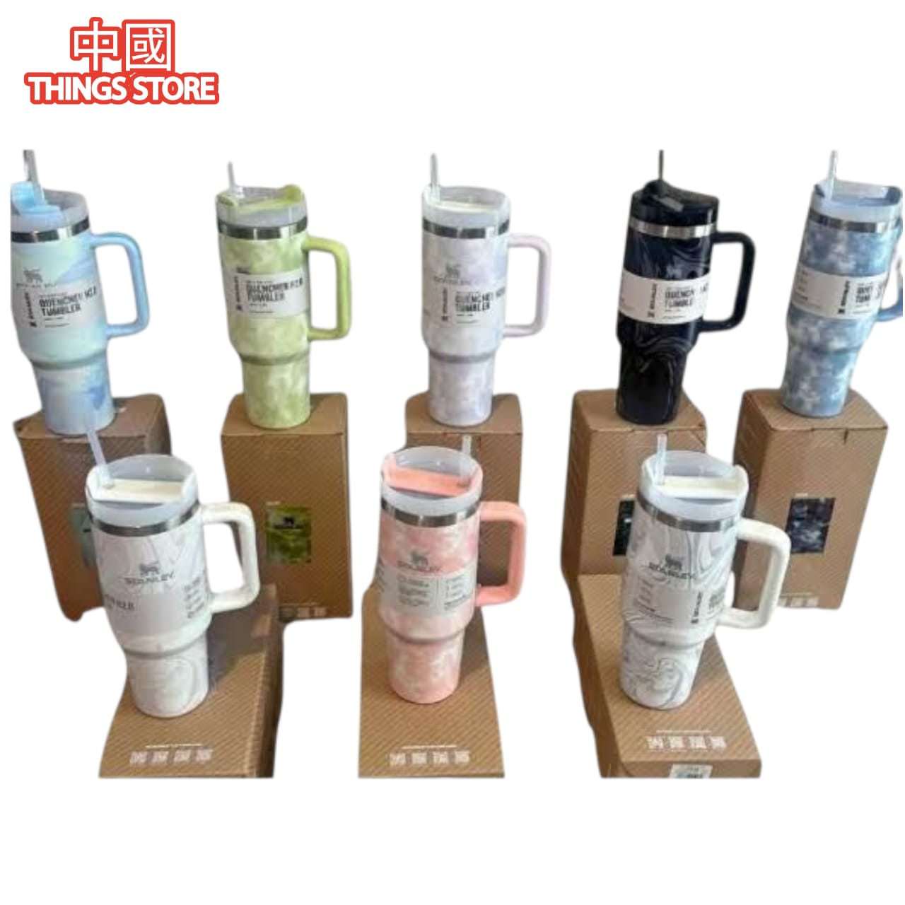 Termo stanley marmoleado