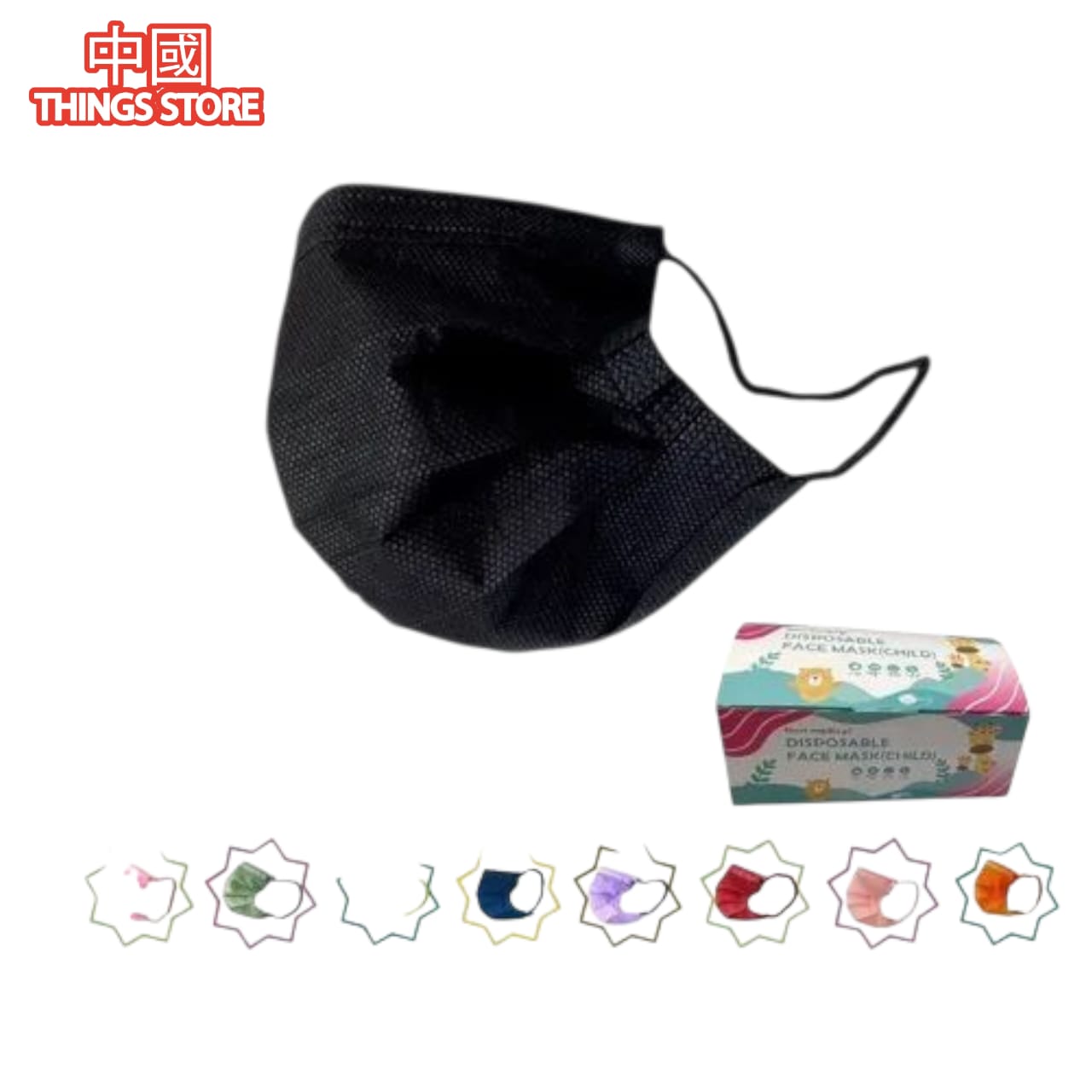 Cubrebocas tricapa infantil