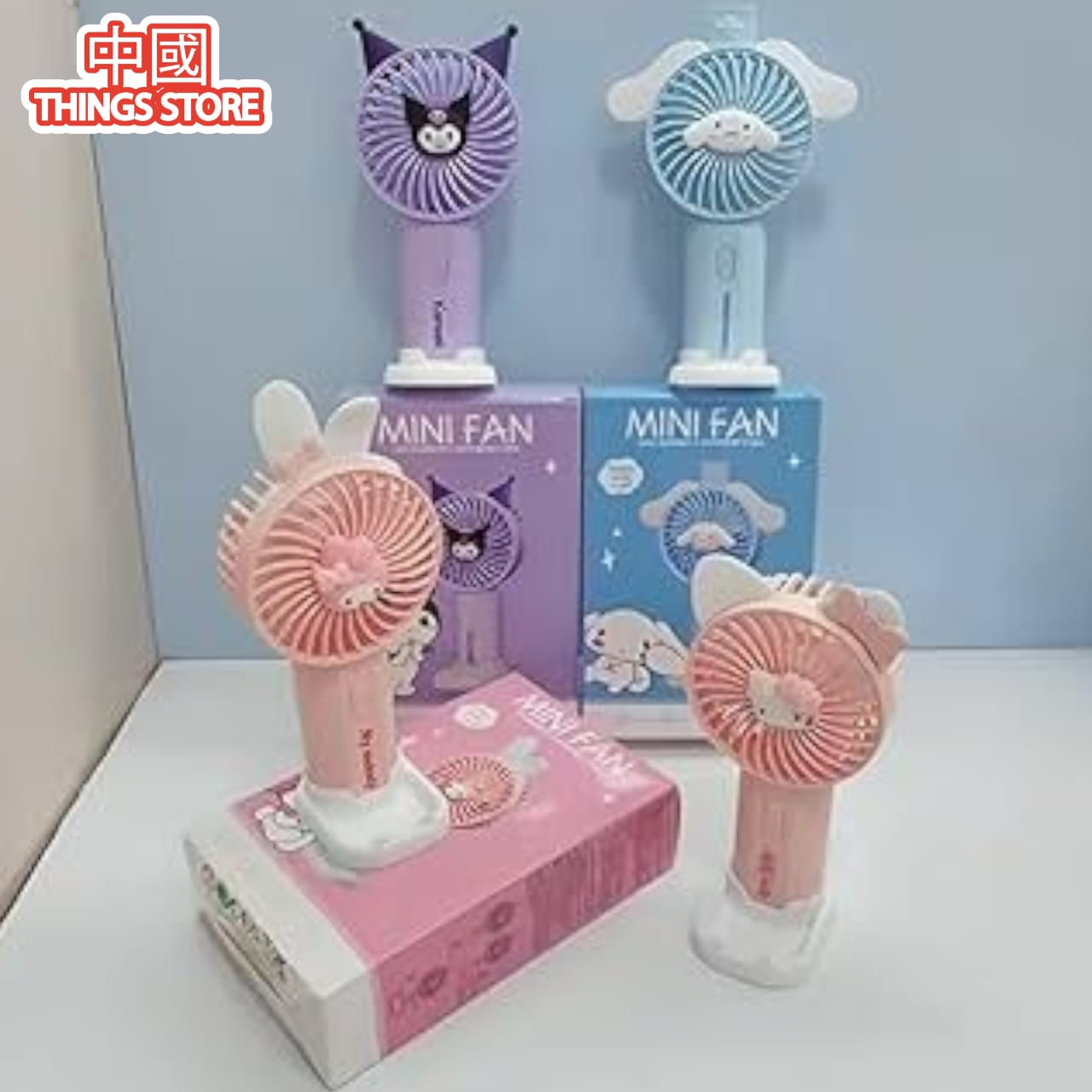 Ventilador de mano kawai