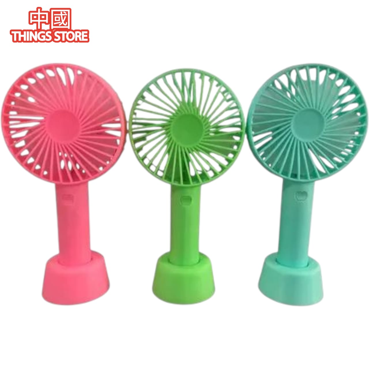Ventilador de mano con base
