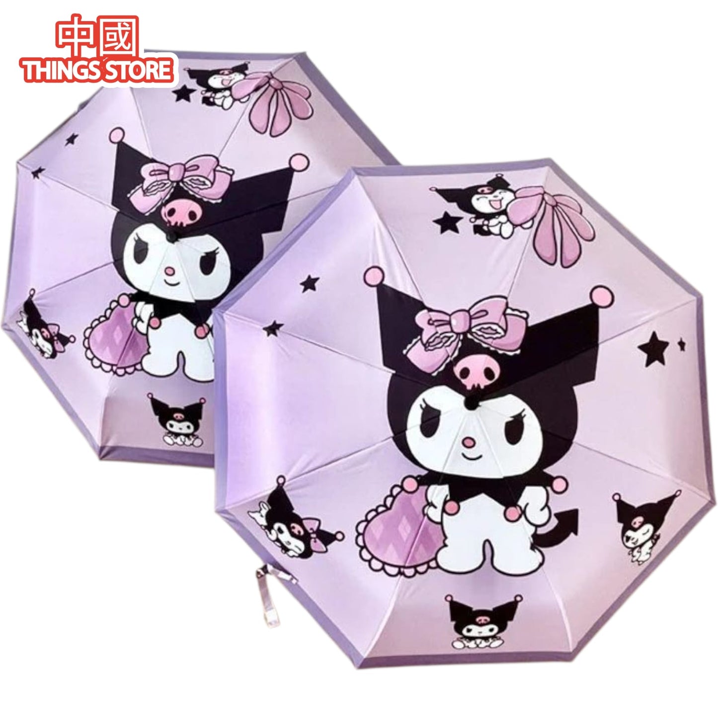 Paraguas plegable kawai