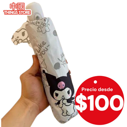 Paraguas plegable kawai