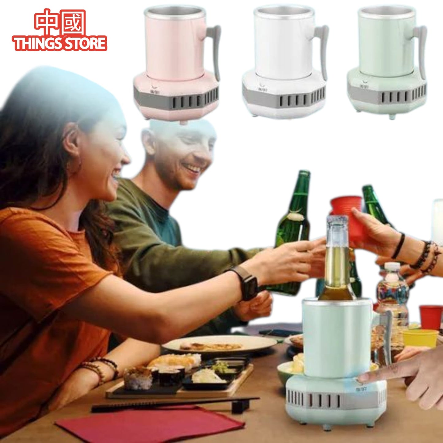 Taza enfriadora de bebidas