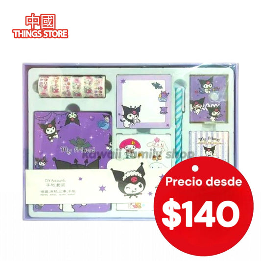 Kit escolar de kuromi