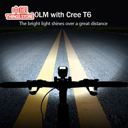 Lampara de bicicleta trasera y delantera