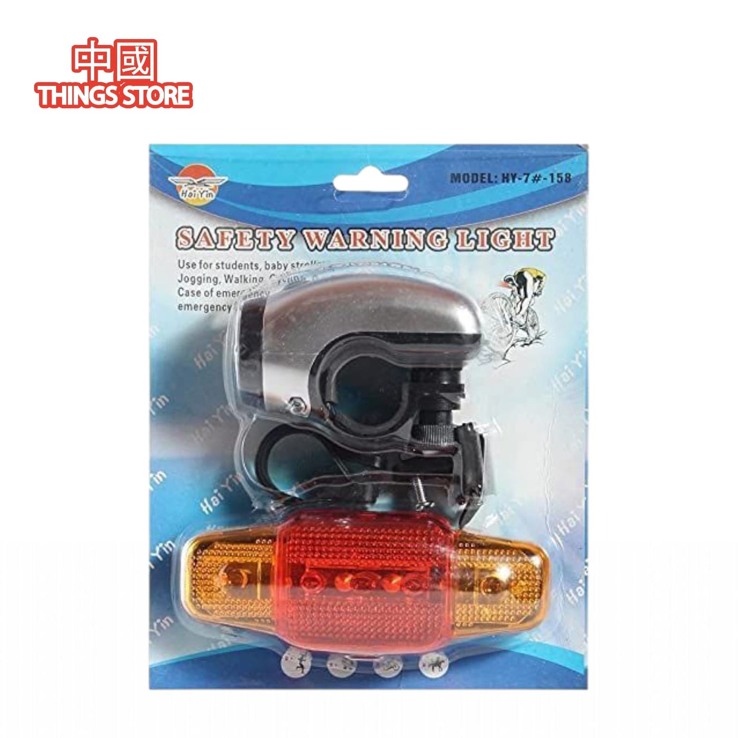 Lampara de bicicleta trasera y delantera