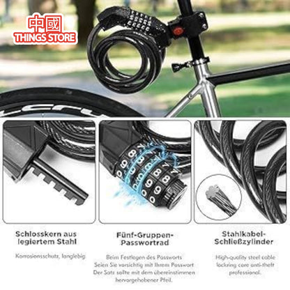 Candado de bicicleta