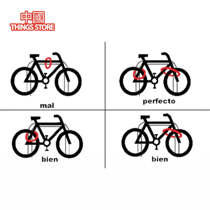 Candado de bicicleta